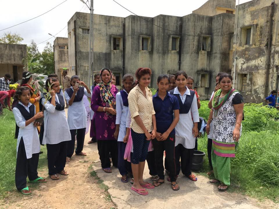 Working side by side—the Navodaya way of building community.